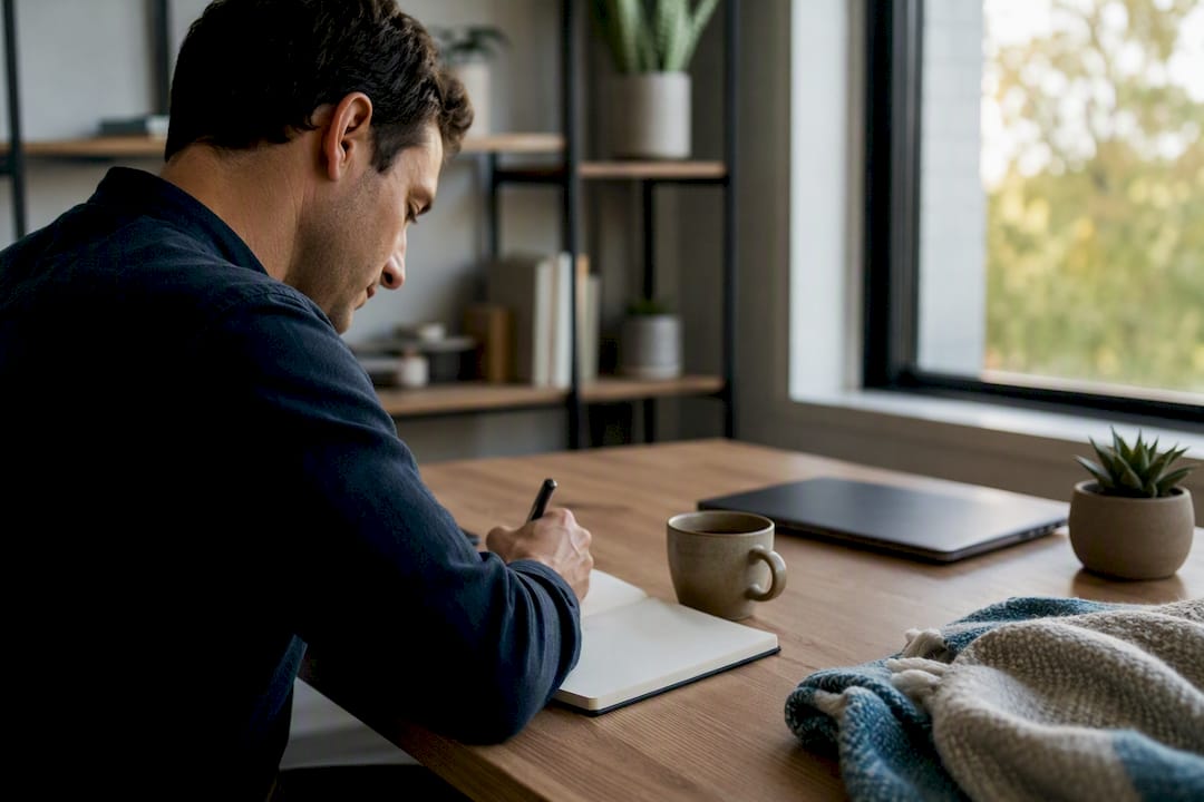 Hand writing business plan assumptions