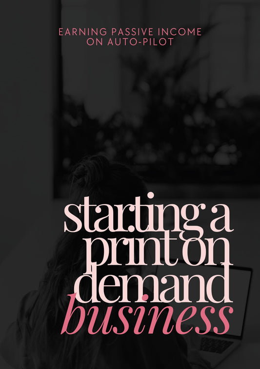 How To Start A Print On Demand Business